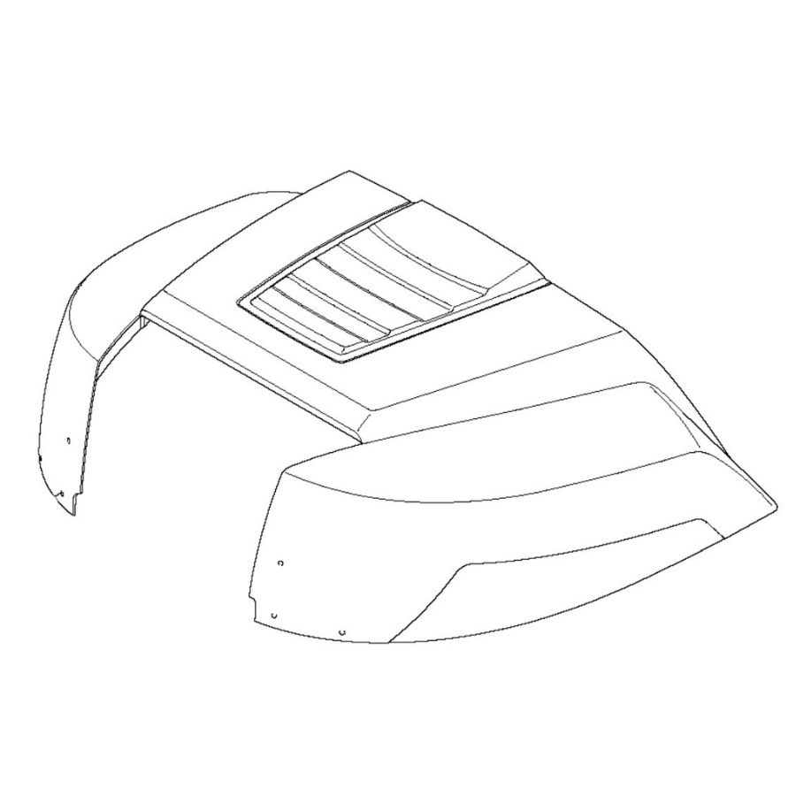 Moottorin Kansi Kpl 5442450-02