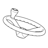Ohjauspyörä 5442914-01 Ohjauspyörä 5442914-01