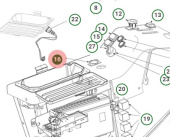 Vaihda moottorin nopeutta 5443134-02 Vaihda moottorin nopeutta 5443134-02