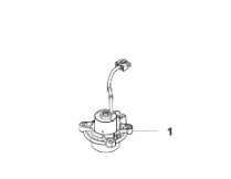 Moottori, leikkuu Automower 310E Nera, 410XE Nera