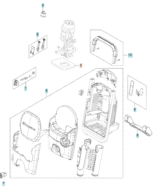 Tiiviste vaahto moottorin kansi 5460899-01