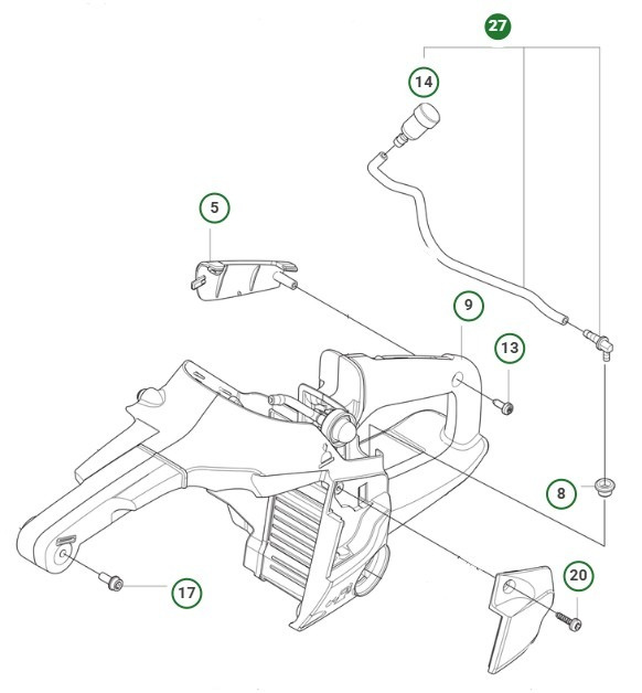 Huohotusletku 540Xp Mark