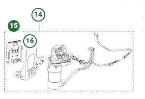 Akkuteline Husqvarna HS166AE
