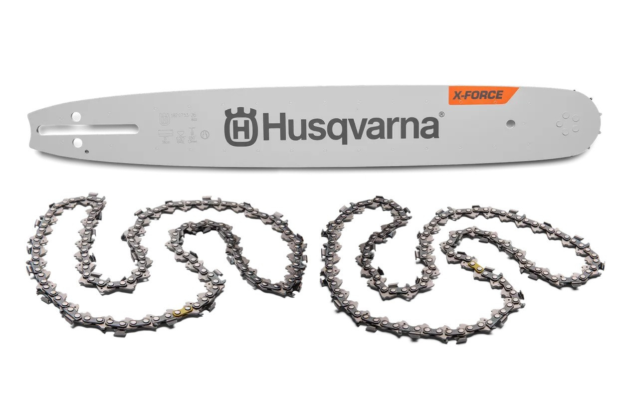 Kit: 1 Terälevyt & 2 Teräketjut 15