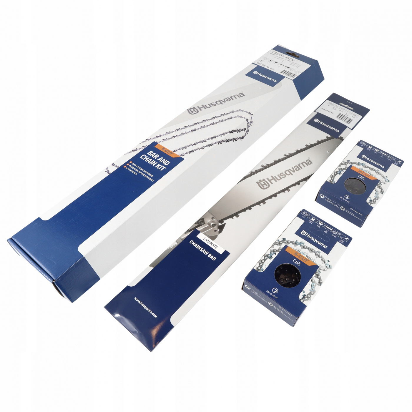 Kit: 1 Terälevyt & 2 Teräketjut 18