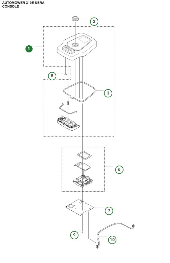 PAINIKE Stop Automower Nera
