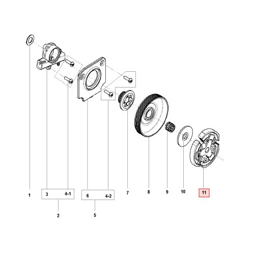 Kytkin Husqvarna 120