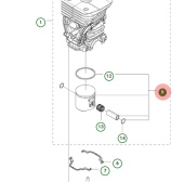 Mäntä Kpl 5746440-02 Mäntä Kpl 5746440-02