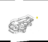 TIIVISTELISTA chassis Automower Nera TIIVISTELISTA chassis Automower Nera