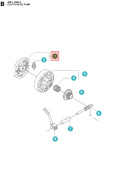 Kytkin Husqvarna 435, 440, Jonsered CS2240 Kytkin Husqvarna 435, 440, Jonsered CS2240