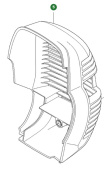 Äänenvaimenninsuoja 5758648-01 Äänenvaimenninsuoja 5758648-01