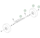 Pyörä Kpl 5765462-01 Pyörä Kpl 5765462-01