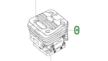 Sylinteri 543XP, 543XPG
