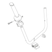 Ohjaustanko Täydellinen Horda Grip 5782482-02 Ohjaustanko Täydellinen Horda Grip 5782482-02