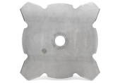 Ruohoterä, 4-hampainen Husqvarna 255-4T, Ø255 mm, Ø20 mm Ruohoterä, 4-hampainen Husqvarna 255-4T, Ø255 mm, Ø20 mm