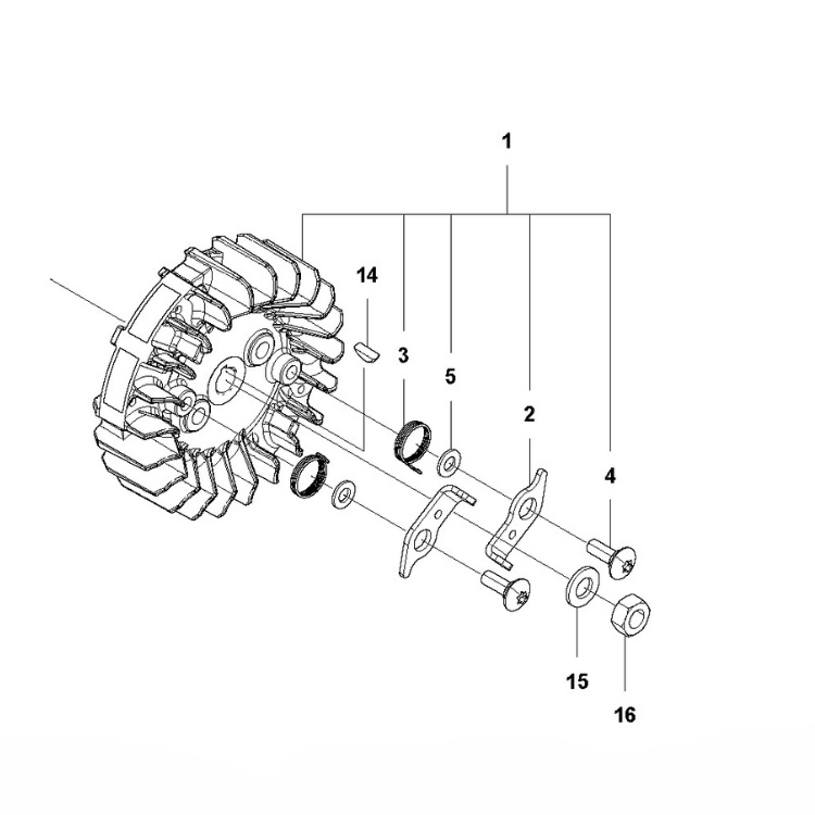 Vauhtipyörä Kpl 5794659-01