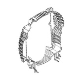 Imuverkko Tuulettimen pyörä Imuverkko Tuulettimen pyörä