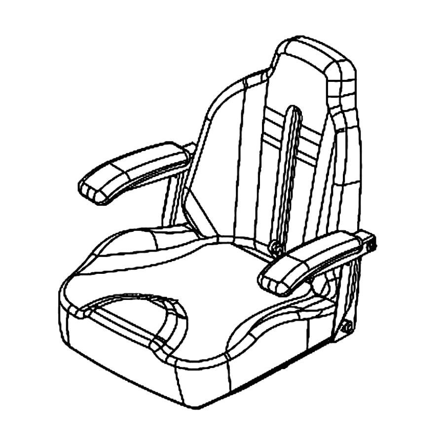 Seat Assy Varaosa/päivitys Z400X 5798661-07
