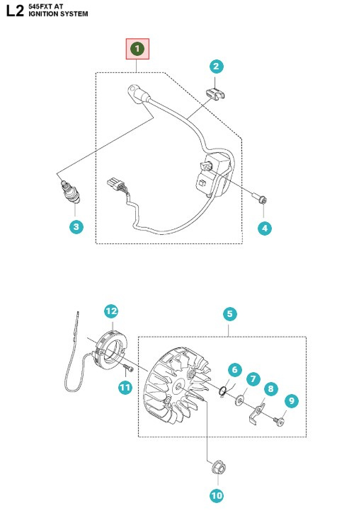 Sytytysmoduuli 545FX, 545FXT AutoTune