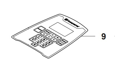 NÄPPÄIMISTÖ 2.1 Display Automower 310