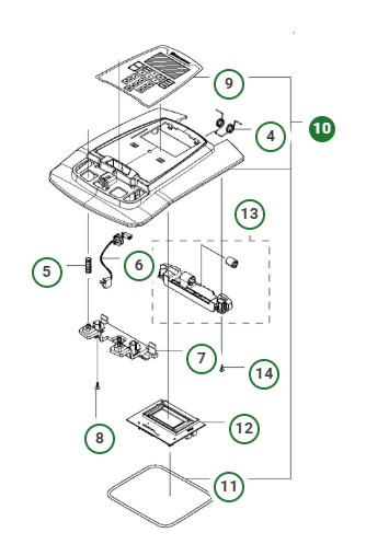 Kansisetti Musta Automower 315X