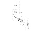 Etupyöräsarja 6mm Automower 310, 315, 315X Etupyöräsarja 6mm Automower 310, 315, 315X