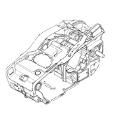 Kotelosarjan moottorin oranssi 5878715-05 Kotelosarjan moottorin oranssi 5878715-05
