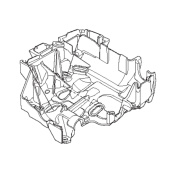 Kaasutinkammion pohja 5881939-02 Kaasutinkammion pohja 5881939-02