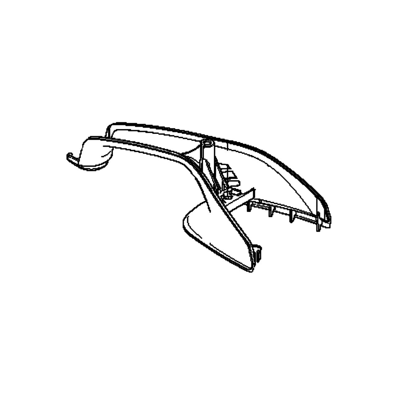 Moottorin suojus Alempi