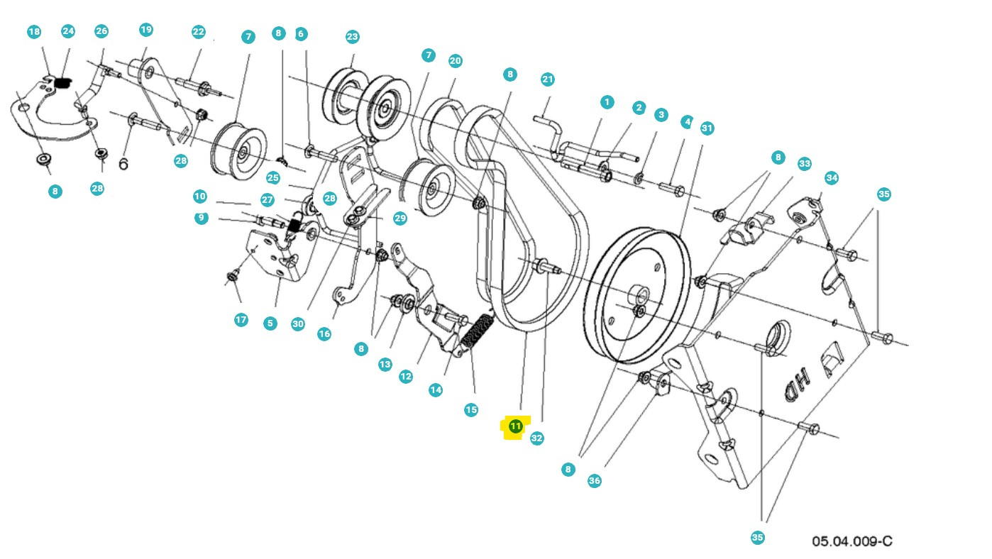 Vetohihna ST327, ST330, ST424, ST427, ST430