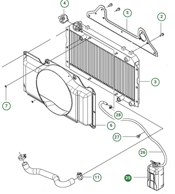 Paisuntasäiliö 0,94 l