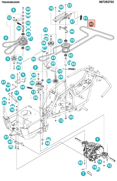 Hihna Rider 115C, 115B, FR2315MA