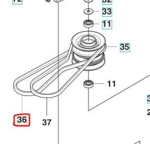 Hihna R111B, Jonsered FR2312 MA