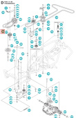 Hihna Husqvarna Rider 111 B5, Jonsered FR2311 M, 5895341-01 Hihna Husqvarna Rider 111 B5, Jonsered FR2311 M, 5895341-01