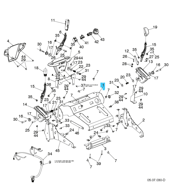 Konsolijalusta Husqvarna Greyms 5896264-02