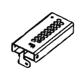 Korkeussäätimen kannake, hitsaus 5909343-02 Korkeussäätimen kannake, hitsaus 5909343-02