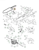 Vetohihna Husqvarna TC142, TC238, TC239T, TC242, TC338 ym Vetohihna Husqvarna TC142, TC238, TC239T, TC242, TC338 ym