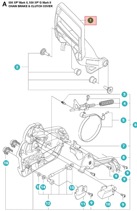 Heitosuoja 545 Mark II, 550XP Mark II