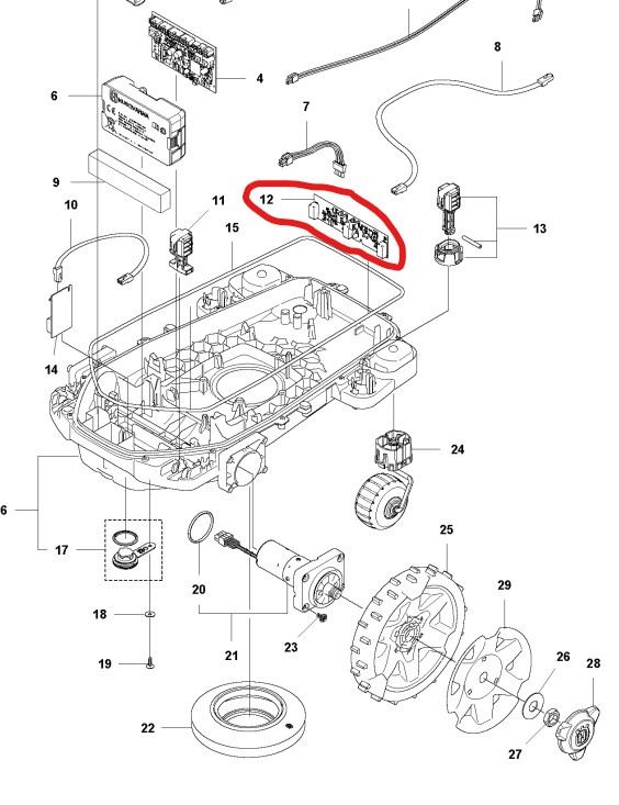 PIIRIKORTTI SARJA PCBA Loop Sensor