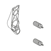 Pidikesarjan tärinänvaimennus 5911860-01 Pidikesarjan tärinänvaimennus 5911860-01