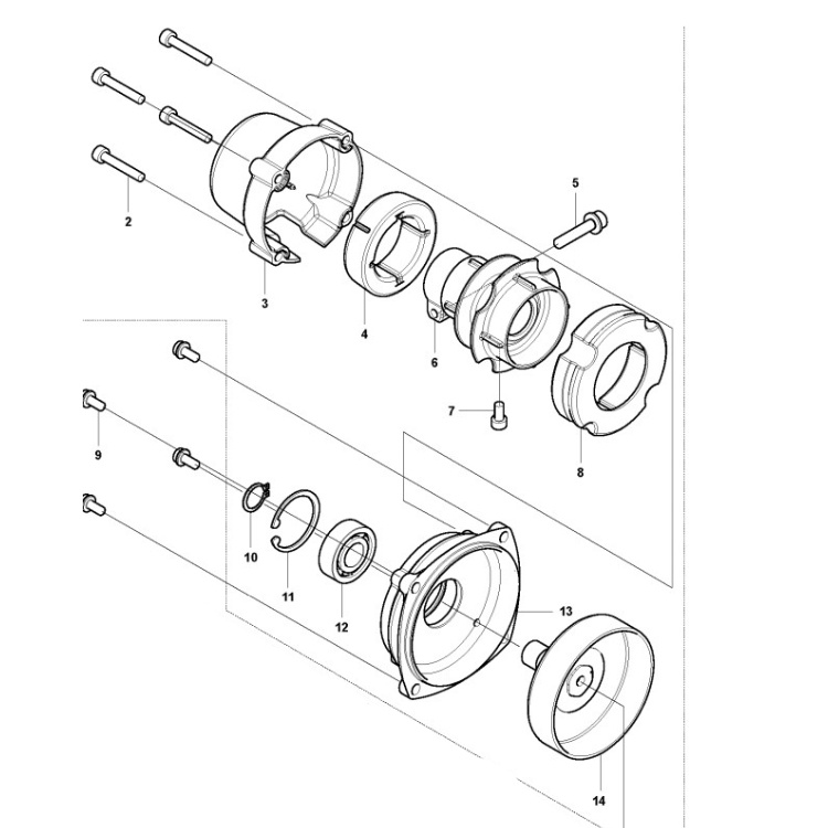 Kytkinkansi Täydellinen 5914381-02
