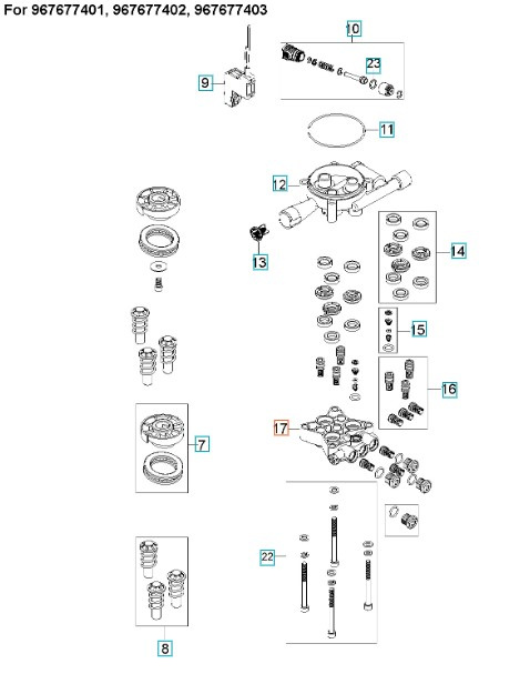 Sylinterilöhkö M8X10 Hex 5926176-17