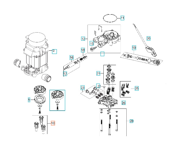 Mäntä Täydellinen Sarja 3 Kpl 5926176-78