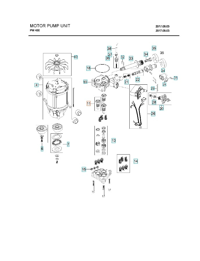 Mäntä Ruostumaton Köysi, Sarja 5926176-79