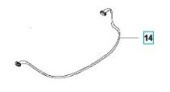 WIRING ASSY AUX L=460MM WIRING ASSY AUX L=460MM