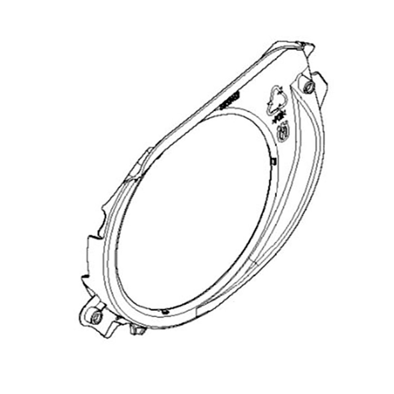 Jäähdytysilman Johdin 5932452-01