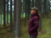 Husqvarna Xplorer Shell jacket women grape purple, XS Husqvarna Xplorer Shell jacket women grape purple, XS