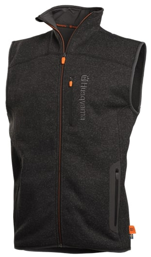 Husqvarna Xplorer-fleece-liivi M, graniitinharmaa