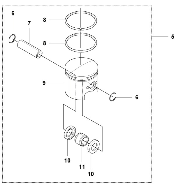 Mäntä Täydellinen 5933051-01