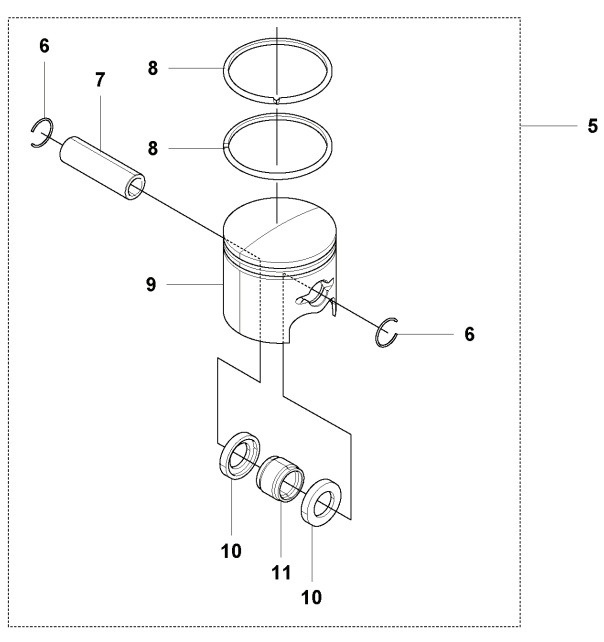 Mäntä Täydellinen 5933051-01